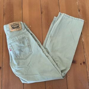 Boys Levi’s Khaki Jeans